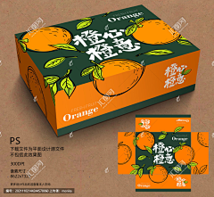 狡猾的生煎包采集到沃柑包装设计&平面物料