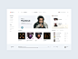 Playcloud — Online Music Streaming white ux ui clean tidal deezer player profile playlist player spotify cloud play ic122 sandro tavartkiladze music streaming streaming music thundercat chart artist