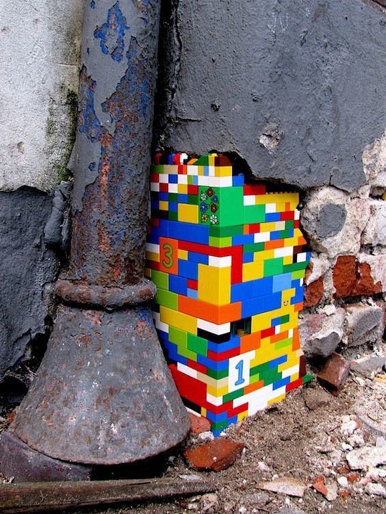 These LEGO street ar...