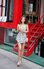 ▼SonYounJu▲140622图片_T店更新(清新碎花吊带裙)_孙允珠吧_百度贴吧