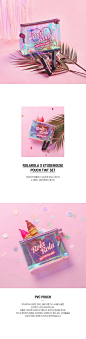 (LV-19345) ROLAROLA X ETUDEHOUSE POUCH TINT SET RED : 2019-06-12 예약배송
