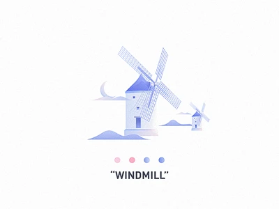 windmill-花瓣网