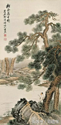 国画《松》