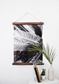 This half-framed hanging print. | 21 Wall Art Projects That Are Actually Affordable: 