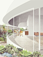Lilyfield House, Render - Retallack Thompson. I like the low contrast, abstract style of the image!