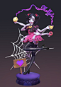 Muffet, Sena Jung : source : https://www.artstation.com/artwork/LkYll