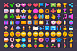 Game 2d, Match Three, Game Icon, Game Assets, Game Design, Unity, Design Inspiration, Asset Store, Creative