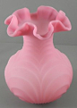 Pink Satin Glass Vase Crimped Rim Draped Pattern Vintage  http://www.ebay.com/itm/Pink-Satin-Glass-Vase-Crimped-Rim-Draped-Pattern-Vintage-/370603396350?pt=LH_DefaultDomain_0=item5649af0cfe#ht_3472wt_754