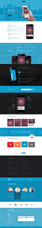 Mobo - One Page App Landing Page