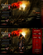 Dungeon Siege III - UI by *Forza27 on deviantART
