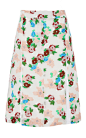 Thom Browne - Pleat Front Floral Skirt