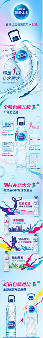 【新货】雀巢优活饮用水1.5L*12瓶整箱大瓶生活饮用水2箱包邮-淘宝网