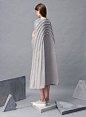 Zita Merényi has replaced sewing with soldering to create a collection of garments with "scar lines" rather than seams.