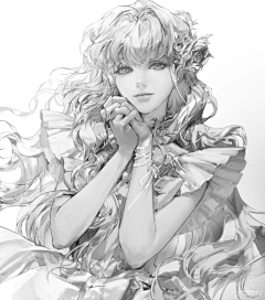 怪兽君呀采集到看着好看的插画