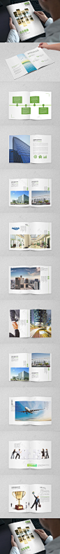 一套精美公司画册设计模板模板下载_一套精美公司画册设计模板宣传册模板-棒图网