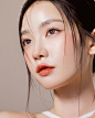 Photo by 옥세희✨ on December 01, 2023. May be a closeup of 1 person, makeup and hair.