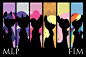 MLP - Cool Mane 6#彩虹小马##小马宝莉##my little pony#