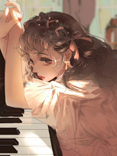 绵羊～采集到美少女