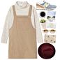 A fashion look from April 2016 featuring long sleeve tops, new balance shoes and handbags totes. Browse and shop related looks.