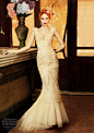 YolanCris Vintage Wedding Dress ｜充满浓郁的复古风情~ ~犹如戏梦巴黎的交际花，沉迷于纸醉金迷和莺歌燕舞……