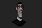 A head, Petri Aaltonen : Some character sculpt. I tried something Pixar ish style maybe.