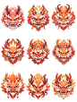 龙年插画 | 喜庆中国龙 | 国潮风