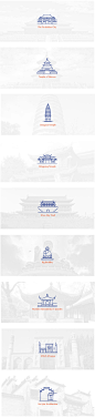 Free Icon / Ancient Architecture of China on Behance
