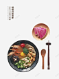 鲜虾乌冬 平面电商 创意素材