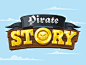 Pirate Story Logotype by Alex Ricochet, on dribbble #图标#
