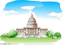 貌似美国白宫的建筑