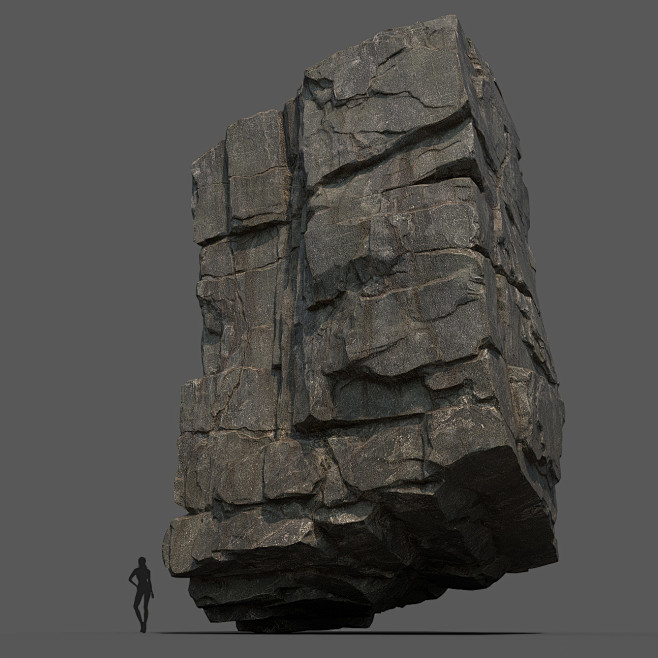 Modular cliff  rock,...