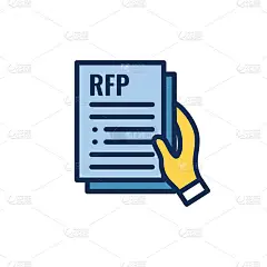RFP Icon - request for proposal concept or idea