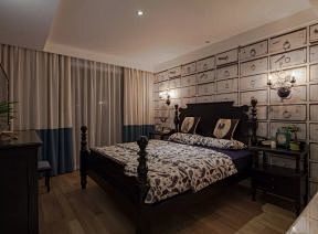 美式风格卧室效果图 美式风格卧室装修图 ...