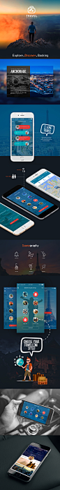 Behance_旅行app