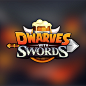 Dwarves with Swords : mobile game logo design