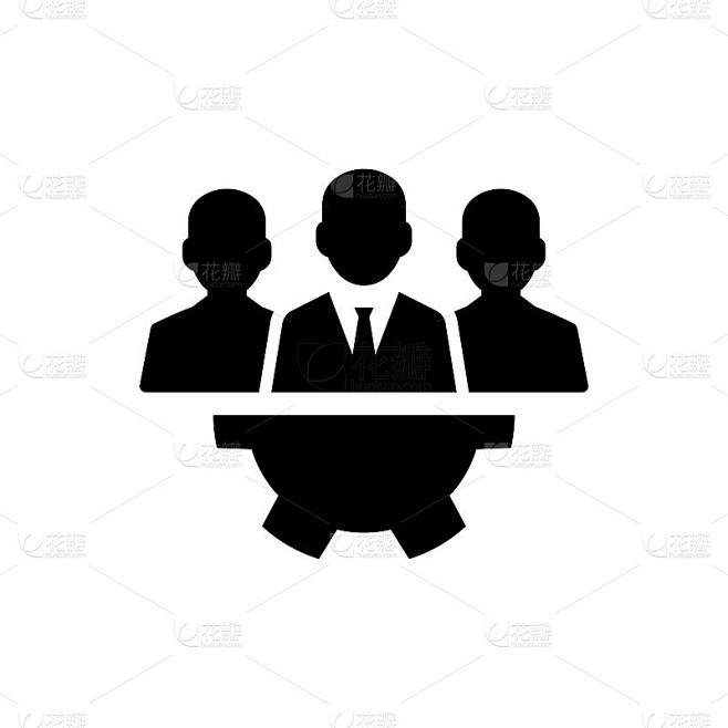 专家团队的图标。专家，高效(矢量图)