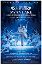 俄罗斯国家芭蕾舞团中国巡演《天鹅湖》海报设计_洪铮_新浪博客
