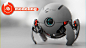 Blender科技感球形机器人建模教程+工程源文件下载（Blend） 