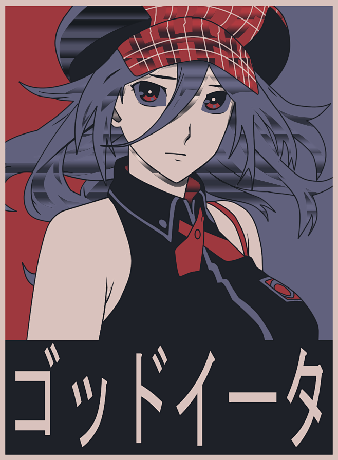 动漫1028x1400噬神者动漫女孩艾莉莎伊里尼希纳阿米拉希望海报