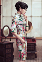 图片、中国风、古典、惊艳、美好、旗袍、风姿