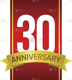 30周年的标签