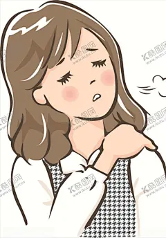 叹气女孩人物插画 【酷图网】叹气,女孩,人物,插画,矢量图