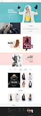 Vixka - Ecommerce PSD Template@北坤人素材