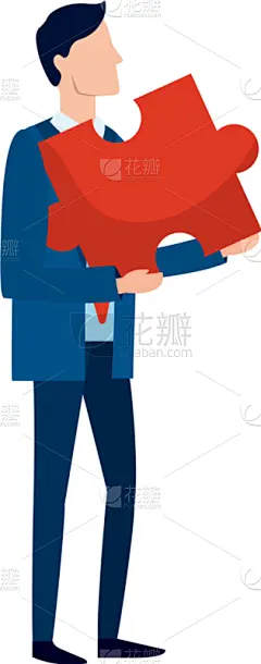 男商人,卡通,头像,商务,专业人员,经理,现代,城市