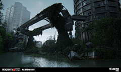 走直线采集到the last of us