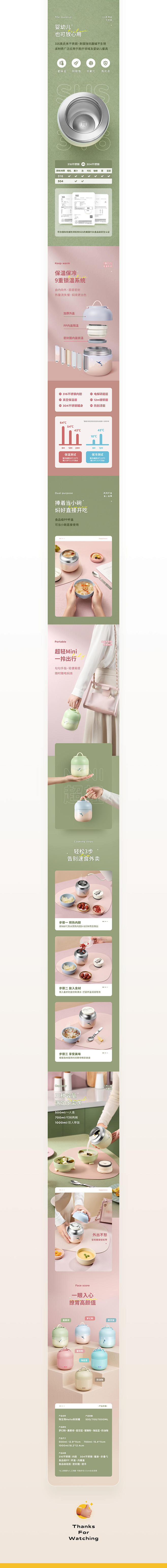 电商设计｜物生物品牌详情页x2详情页设计