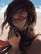 冷峻少女的魅惑 | 自由插画师Z.W. Gu作品欣赏【86P】