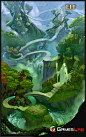 Final War 5 Dragons - Campaign Maps, Barret Thomson : A fun map project that I was fortunate to work on with my mate Simon Ryder. We were tasked with making a map for each of the 12 factions in Final War: 5 Dragons. So if you want to see the rest, head on