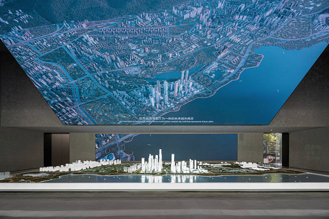 深圳湾超级总部基地城市展厅改造设计 / ...