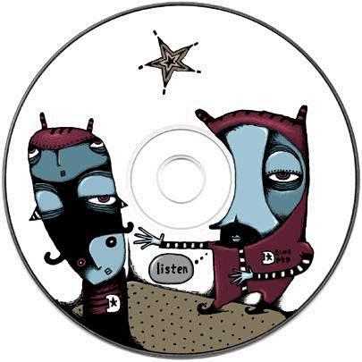 韩国手绘CD光盘封面设计欣赏-平面设计-...